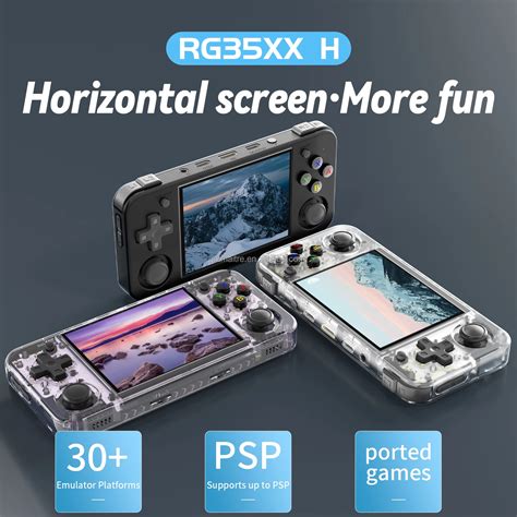 RG35XX H Handheld Game Consoles - 3.5inch IPS HD Screen