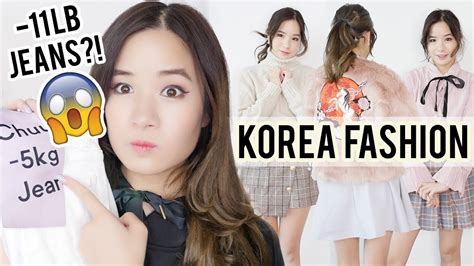 Huge Korean Fashion Haul What I Bought In Korea Gangnam And Yesstyle Youtube