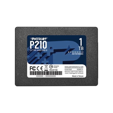PATRIOT MEMORY P210 SSD 1TB SATA 3 Internal Solid State Drive 2.5 (P21 ...