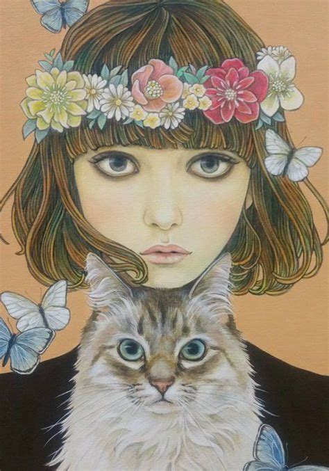 twitter cat art illustration portrait art cats illustration