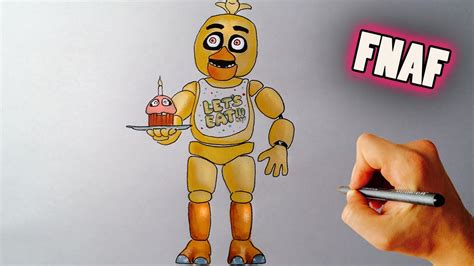 How To Draw Chica From Five Nights At Freddy S Fnaf Facedrawer