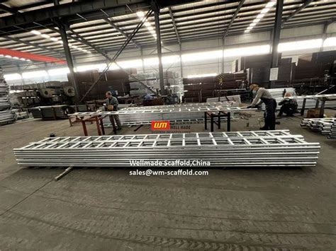 M Steel Ladder Beam Manufacturing In Wellmade Scaffold Ladder Beams