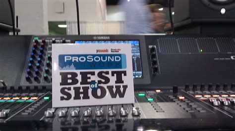 Trainers On The Road Yamaha Cl Series Awarded Best Of Show By Prosound