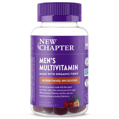 Men's Multivitamin Gummies 75 ct | N6210 | New Chapter
