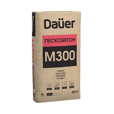 Пескобетон (ЦПС) М300 Dauer 40 кг — купить в Санкт-Петербурге: цены ...