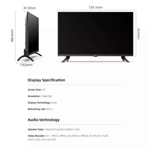 Jual Tv Chiq Led Inch Android Framless L G P By Changhong Di