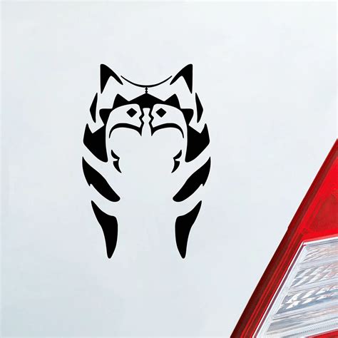 Ahsoka Tano Autocollants En Vinyle Pour Fen Tre De Voiture Art De La