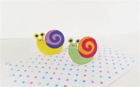 Rocking Snail Paper Craft Creative Cynchronicity