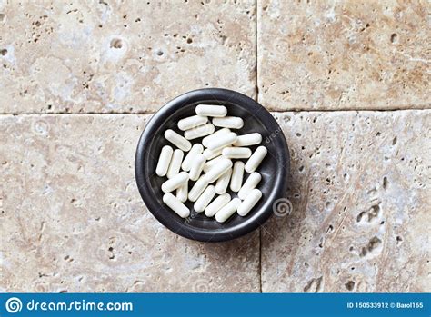 Melatonin Capsules Concept For A Healthy Dietary Supplementation