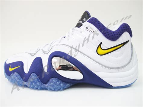 Nike Zoom Uptempo V Whitevarsity Purple Maize Air 23 Air Jordan