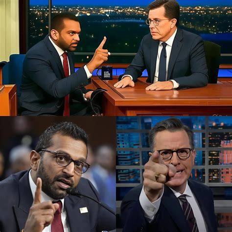 America's - SH0CKING: Kash Patel DESTR0YS Stephen Colbert on Live TV