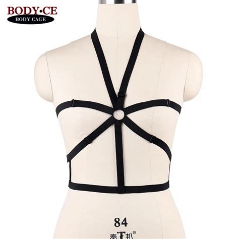 Womens Sexy Body Harness Bra Bondage Lingerie Belts Elastic