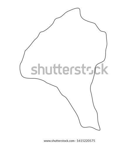 Essequibo Islands West Demerara Region Map Stock Vector Royalty Free