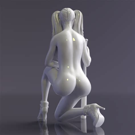 Harley Quinn Full Nude Stl File For Cults
