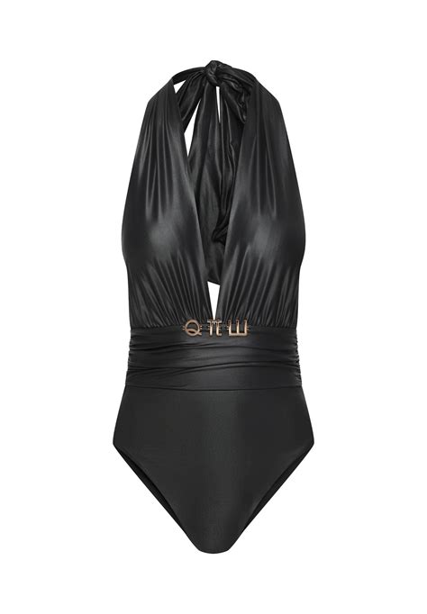 Robert Kupisz QΠШ x Esotiq LATINA Kostium kąpielowy czarny Black Clothes for women Clothes