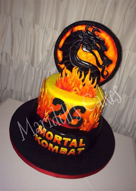 Mortal Kombat Birthday Cake