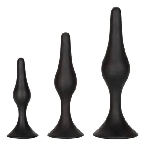 Kit Inicial Anal Calexotics Silicone Plugues Graduados Frete Gr Tis