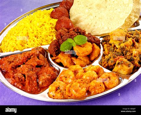 Thali Foods Hi Res Stock Photography And Images Alamy