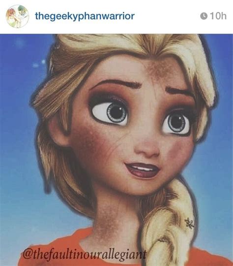 An Image Of A Girl With Big Eyes And Blonde Hair Looking At The Camera