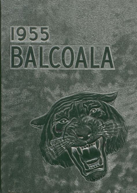 1955 yearbook from Baldwin County High School from Bay minette, Alabama ...