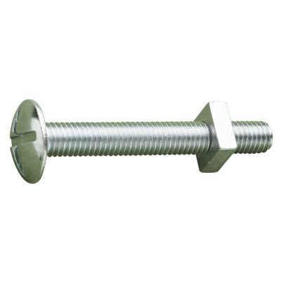 M X Roofing Bolts Nuts Zinc Plated Metalmate Harclo B B