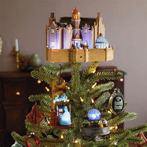 Haunted Mansion Tree Topper Disney In Hand Hallmark Musical