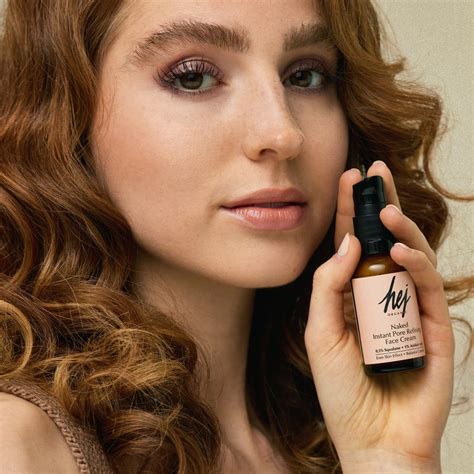 HEJ ORGANIC Naked Instant Pore Refining Face Cream 30 Ml Ecco Verde Online Shop