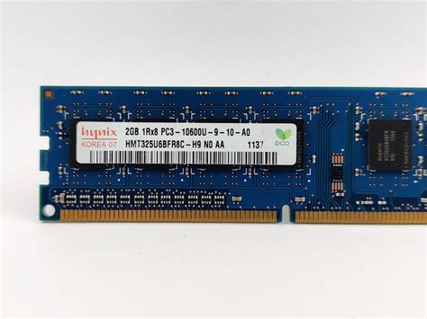 Оперативная память Hynix DDR3 2Gb 1333MHz PC3-10600U (HMT325U6BFR8C-H9 ...