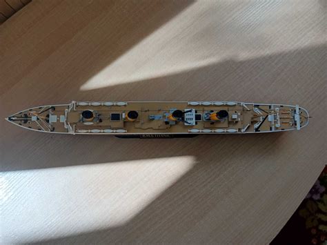 Модель корабля Титаник (Titanic) в масштабе 1/700 (длина 38,5 см): 2 ...