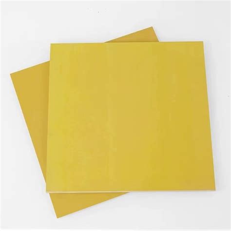 Manufacture Custom Yellow Flame Retardant Resin Insulated Fr4 Epoxy