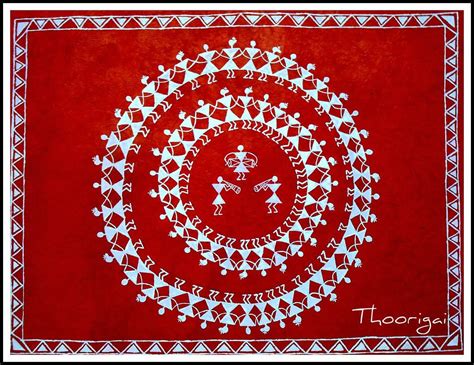 Mandala Madness A Collection Of Warli Paintings