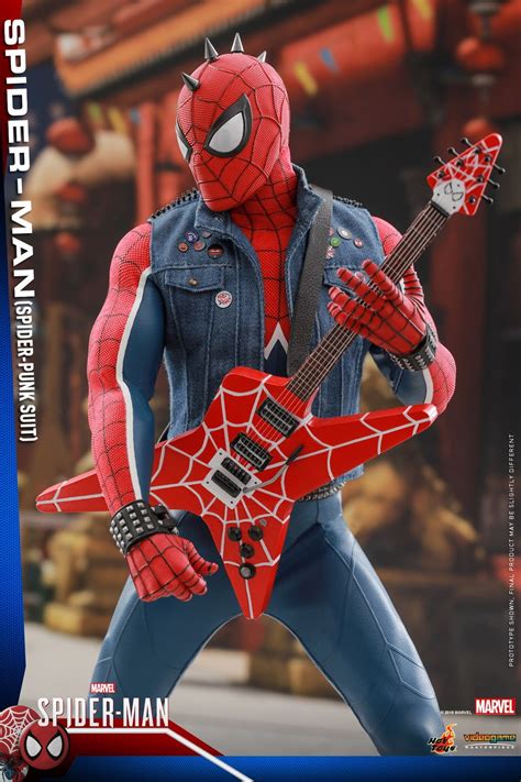 Hot Toys Marvel S Spider Man Spider Punk Suit Scale Collectible Figure Figures