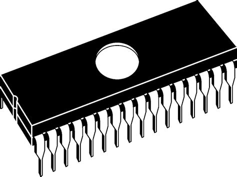 Memoria EEPROM Borrable UV M27C4001 80XF1 4Mbit 512K X 8 Bits 80ns