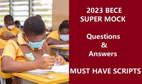 2023 BECE RME Questions And Answers To Revise For The First Paper