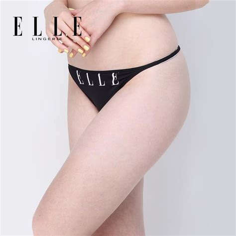 ELLE lingerie กางเกงชนในรปแบบ G String Lowrise LU mlnm gv e ThaiPick