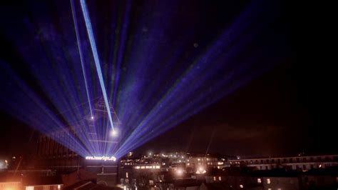 Interactive Laser Sparkles Light Up Brighton Landmarks Seb Lee