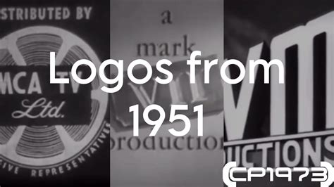 Logos From 1951 Youtube