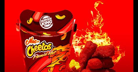 Burger King Rolls Out Flamin Hot Mac N Cheetos