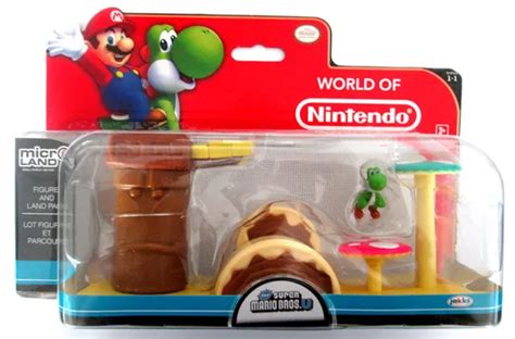 Super Mario Micro Figurine Nintendo Playset Yoshi Pvc Figurine Jakks