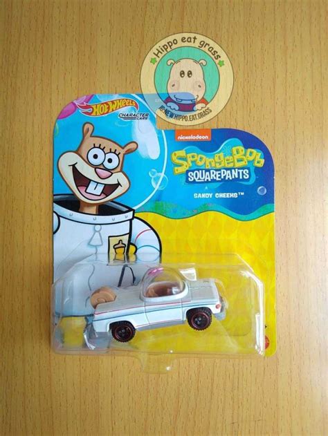 Promo Hot Wheels Hotwheels Character Cars Spongebob Squarepants Sandy Cheeks Diskon Di