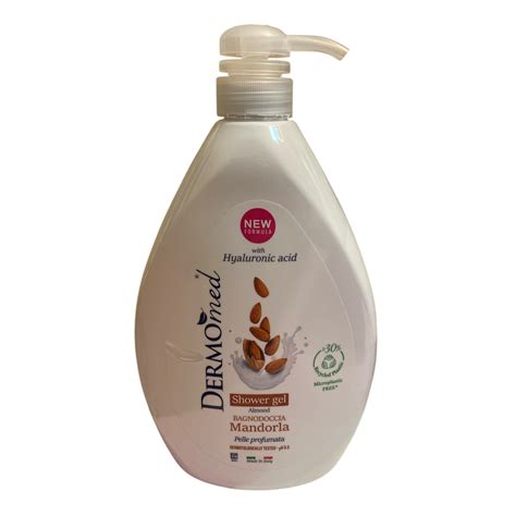 Dermomed Gel de dus cu shea si migdale 1 litru - MetaloChimice 