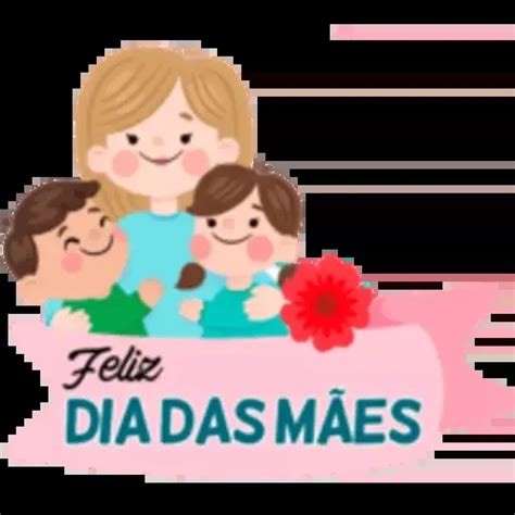 Figurinha Feliz Dia Das Mães - Figurinha Feliz DIA DAS MÃES para WhatsApp - Quero Figurinhas