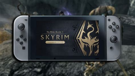 The Elder Scrolls V Skyrim Anniversary Edition Apunta A La Consola De