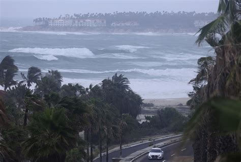 Kay Pasa A Tormenta Tropical Tras Tocar Tierra En Baja California Sur