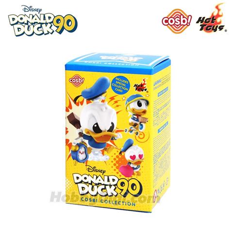 Hot Toys Cosbi Bobble Head Collection CBX Disney Donald Duck Th Series Original Box Of