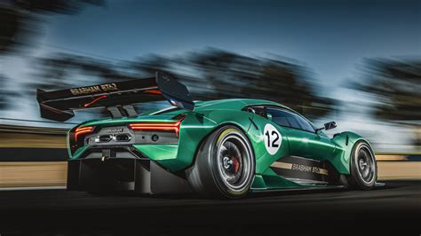 デスクトップ壁紙 : 車, ブラバム, Brabham BT62, 背面図 1920x1080 - AxelA - 1853209 ...