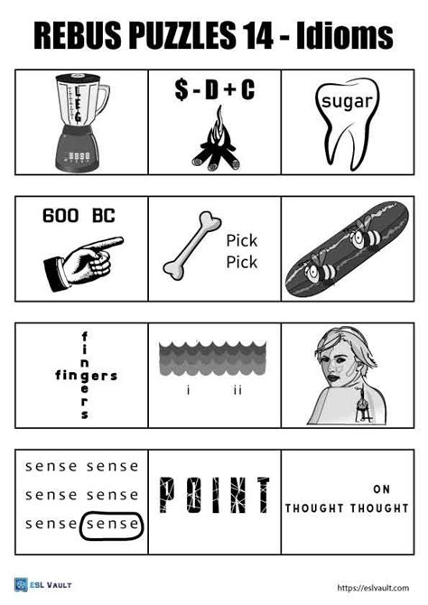 printable rebus puzzles rebus puzzles brain teasers fun