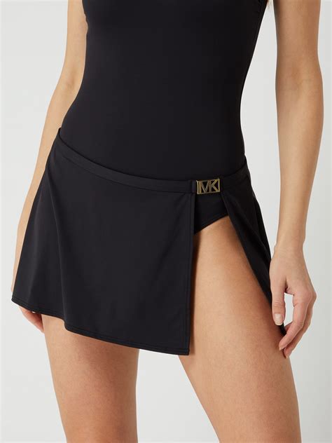 MICHAEL Michael Kors Bikini Hose Mit Logo Applikation Schwarz Online Kaufen