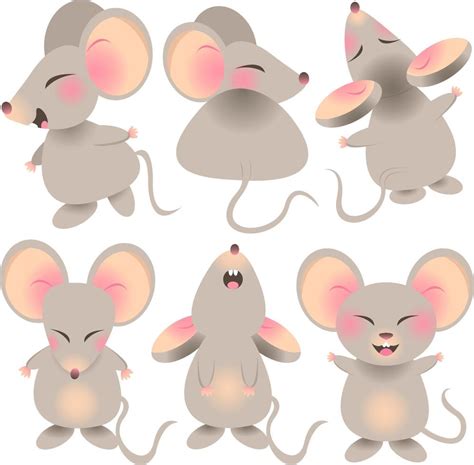 Cute Mouse Vector