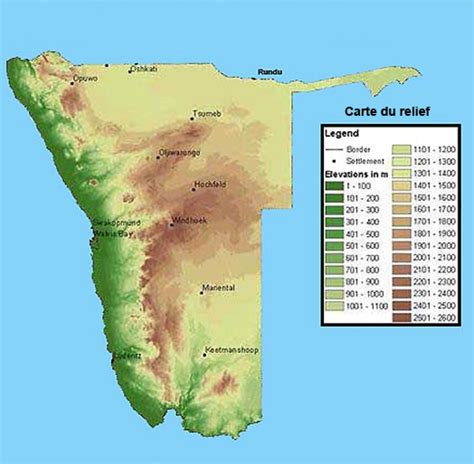 Namibia Climate And Geography